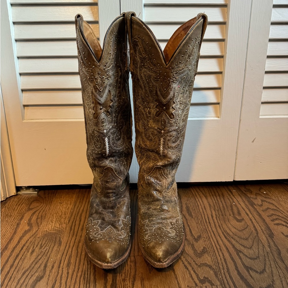 Johnny Ringo Sagrada 15” boots, Puma Brown. Size:8